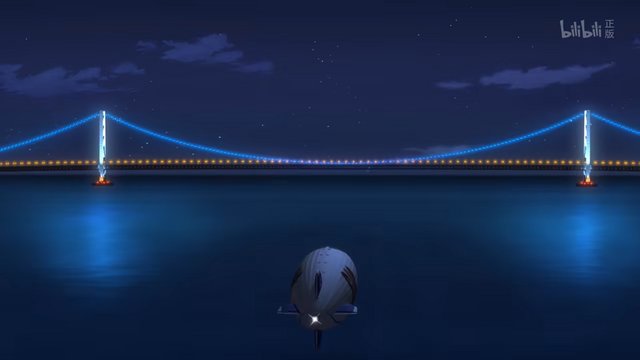 Akashi Kaikyō Bridge Scene